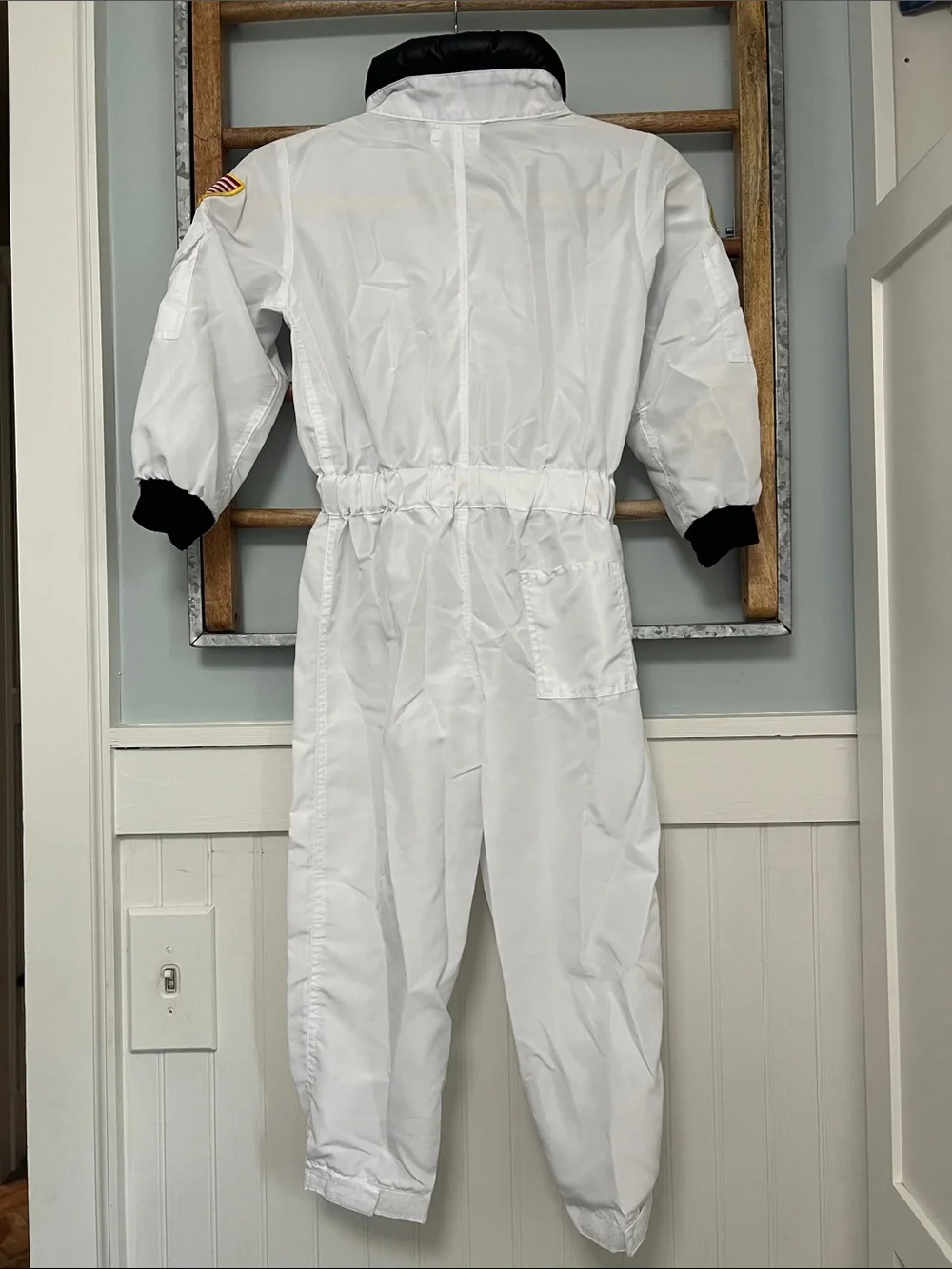 Kids NASA astronaut Halloween costume with backpack size 6-8